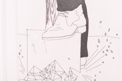 Lot 92 - David Hockney RA (b.1937), 'Digging Up Glass',...