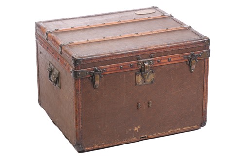 Lot 164 - An early 20th century Louis Vuitton trunk, the...