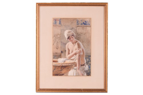 Lot 42 - Fortunino Matania (1881 - 1963) Italian, Lady...