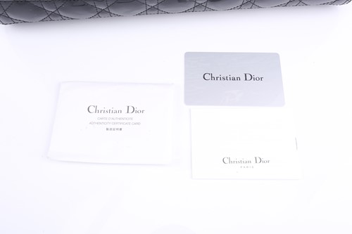 Lot 43 - Christian Dior - a large 'Lady Dior' bag in...