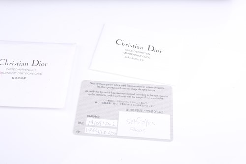 Lot 43 - Christian Dior - a large 'Lady Dior' bag in...
