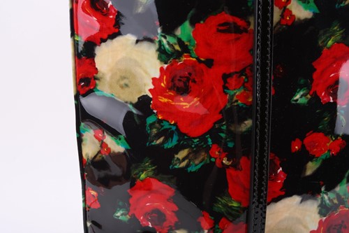 Lot 24 - Dolce & Gabbana - a large rose print shopping...