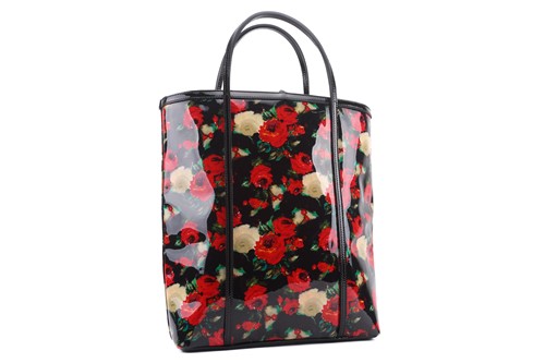 Lot 24 - Dolce & Gabbana - a large rose print shopping...
