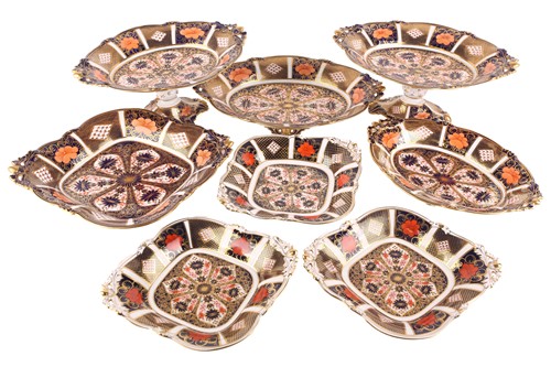 Lot 231 - Two matching Royal Crown Derby "Old Imari"...