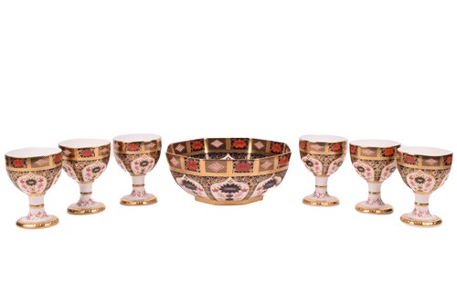 Lot 232 - A Royal Crown Derby "Old Imari" pattern...