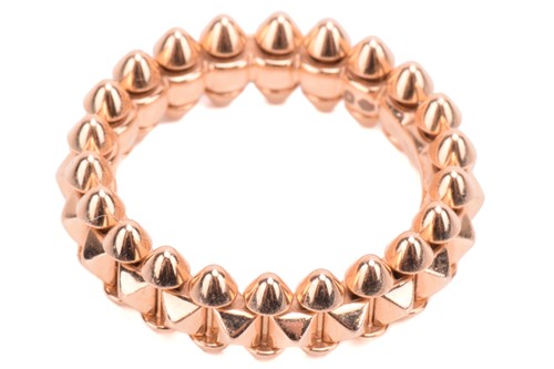 Lot 97 - Cartier - 'Clash de Cartier' ring in 18ct rose...