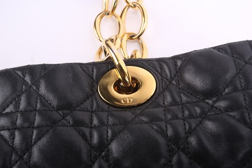 Lot 34 - Christian Dior - a large 'Lady Dior' shopping...