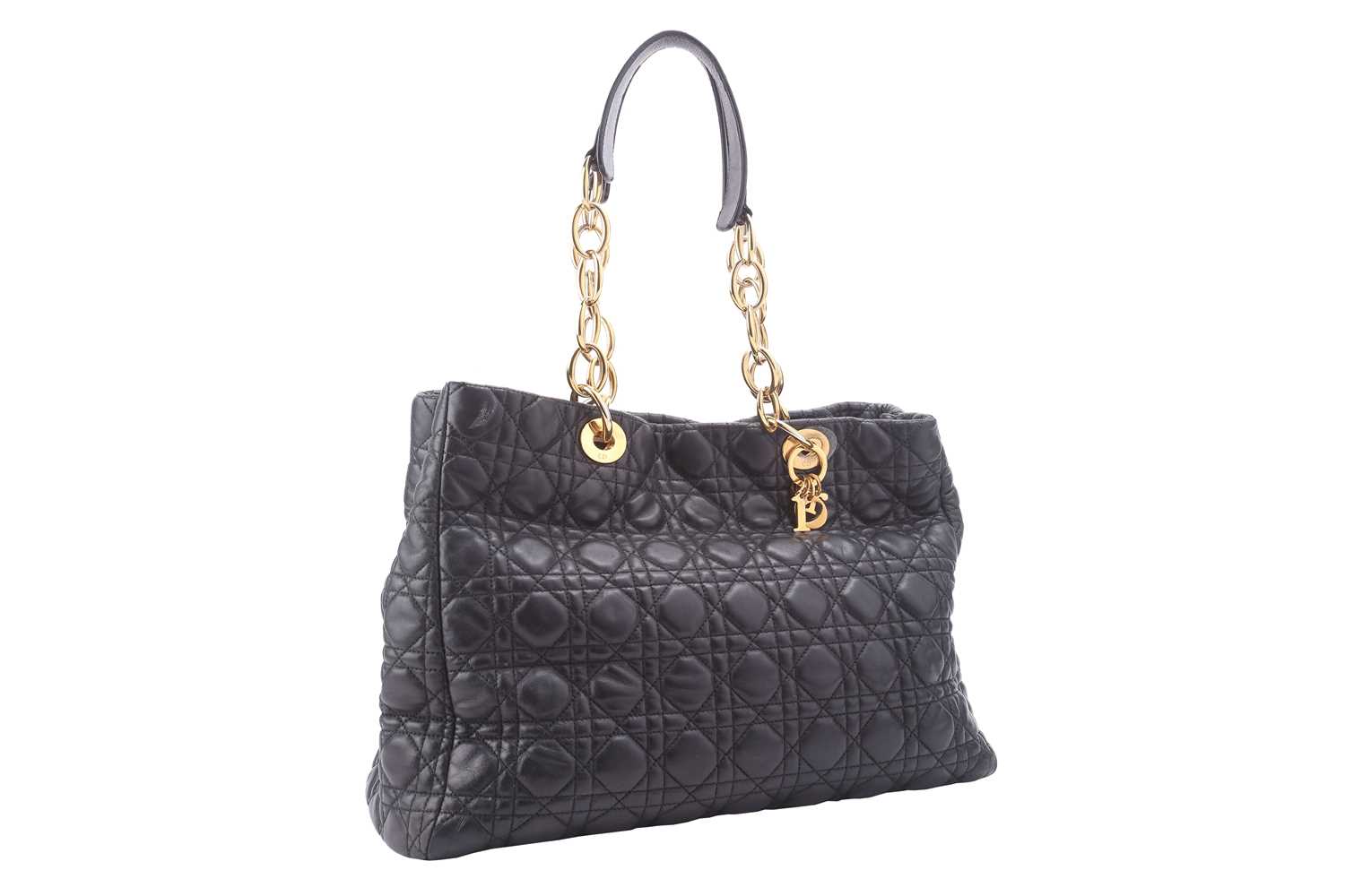 Lot 34 - Christian Dior - a large 'Lady Dior' shopping...
