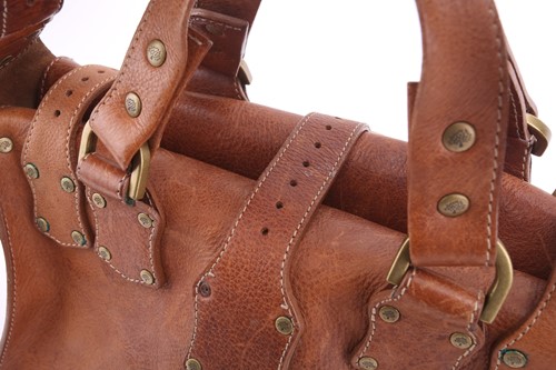 Lot 26 - Mulberry - 'Roxanne' satchel in tanned leather,...
