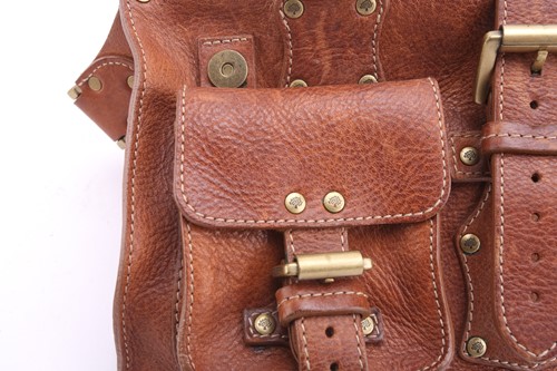 Lot 26 - Mulberry - 'Roxanne' satchel in tanned leather,...