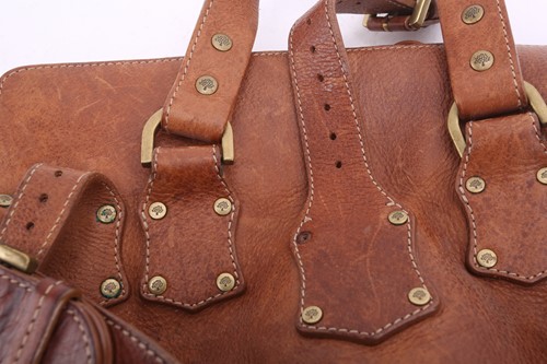 Lot 26 - Mulberry - 'Roxanne' satchel in tanned leather,...