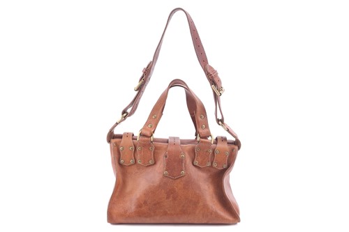 Lot 26 - Mulberry - 'Roxanne' satchel in tanned leather,...