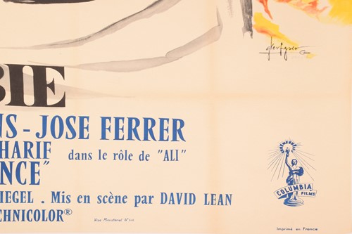 Lot 349 - An original colour 1962 film poster for...