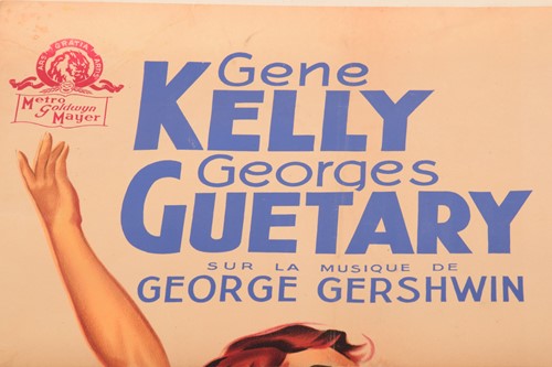 Lot 340 - An original colour 1951 film poster for 'Un...