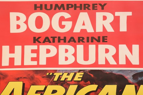 Lot 322 - An original colour 1952 film poster for 'The...