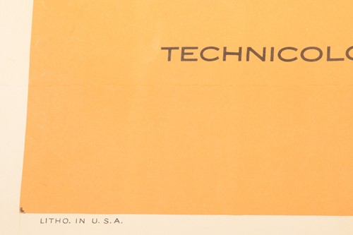 Lot 336 - A pair of original colour film posters from...