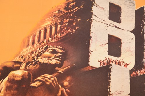 Lot 336 - A pair of original colour film posters from...