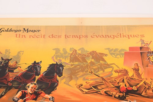 Lot 336 - A pair of original colour film posters from...