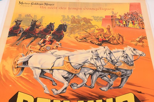 Lot 336 - A pair of original colour film posters from...