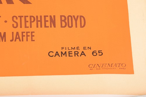 Lot 336 - A pair of original colour film posters from...
