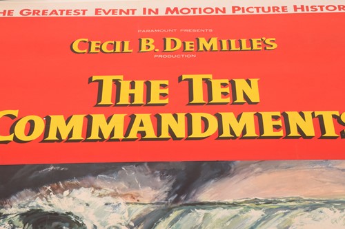 Lot 329 - An original colour 1956 film poster for 'The...