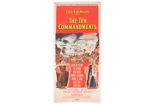 Lot 329 - An original colour 1956 film poster for 'The...