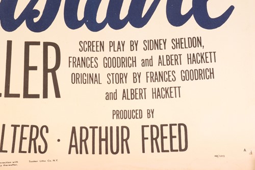 Lot 328 - An original colour 1948 film poster for...