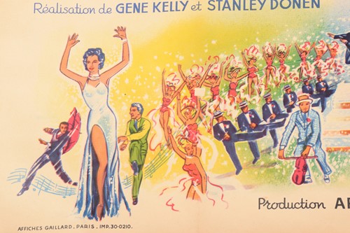 Lot 343 - An original colour 1952 film poster for...