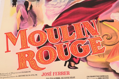 Lot 323 - An original colour 1952 film poster for...