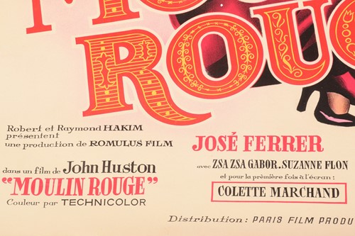 Lot 323 - An original colour 1952 film poster for...