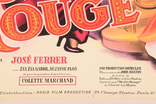Lot 323 - An original colour 1952 film poster for...