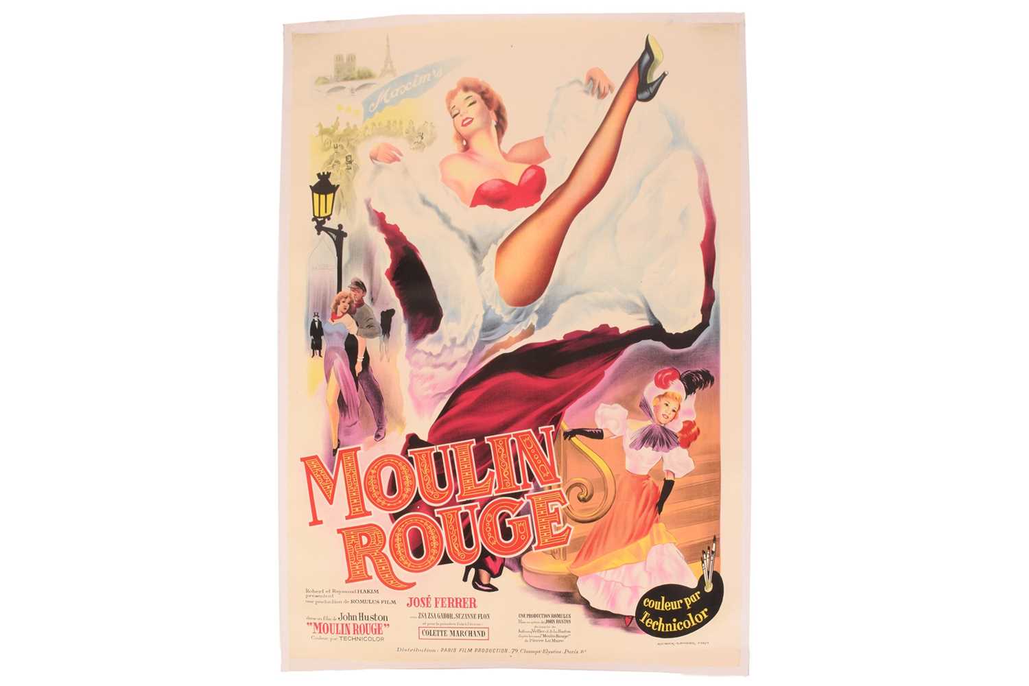 Lot 323 - An original colour 1952 film poster for...