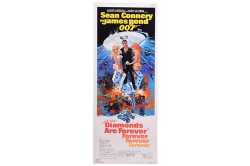 Lot 254 - 'Diamonds Are Forever', an original 1971 US...