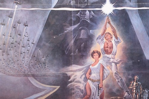 Lot 347 - Star Wars (1977), a US One Sheet film poster, '...