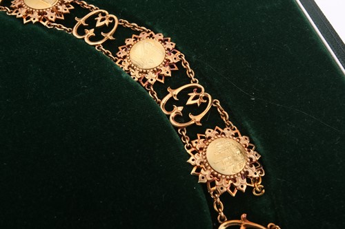 Lot 321 - The Qatar state collar of Independence, made...