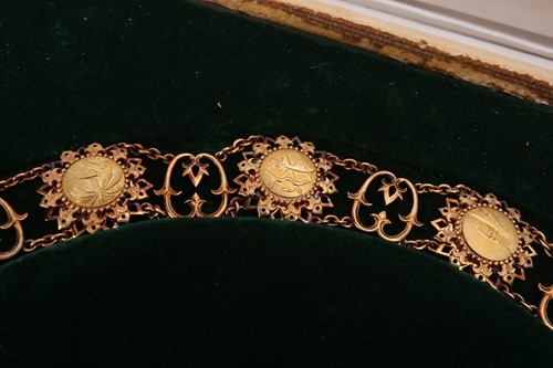 Lot 321 - The Qatar state collar of Independence, made...
