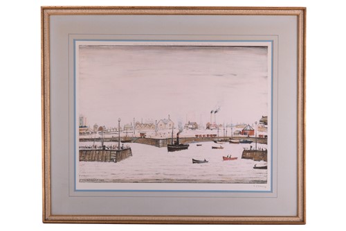 Lot 62 - L.S. Lowry (1887 - 1976), 'The Harbour',...