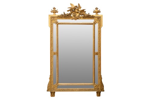 Lot 166 - Late nineteenth-century carved wood and gilt...