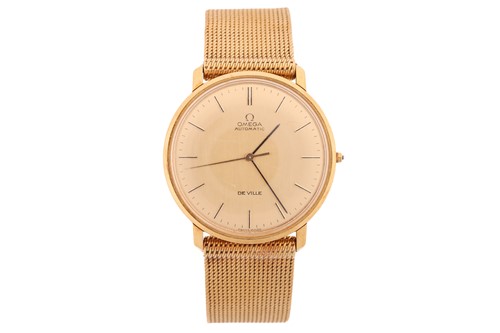 Lot 288 - An 18ct Omega De Ville automatic gentleman's...