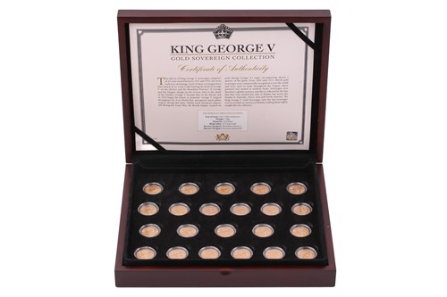 Lot 206 - A King George V Gold Sovereign Collection...