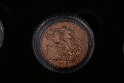 Lot 206 - A King George V Gold Sovereign Collection...
