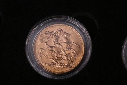 Lot 206 - A King George V Gold Sovereign Collection...