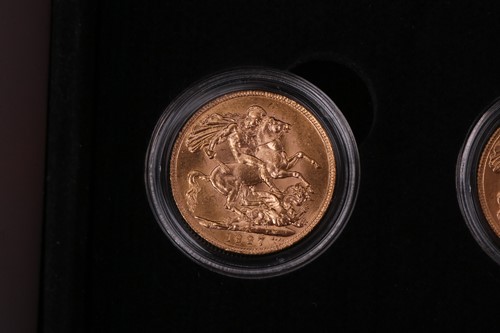 Lot 206 - A King George V Gold Sovereign Collection...