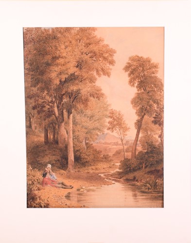 Lot 19 - Attributed to Francis Stevens (1781-1823),...