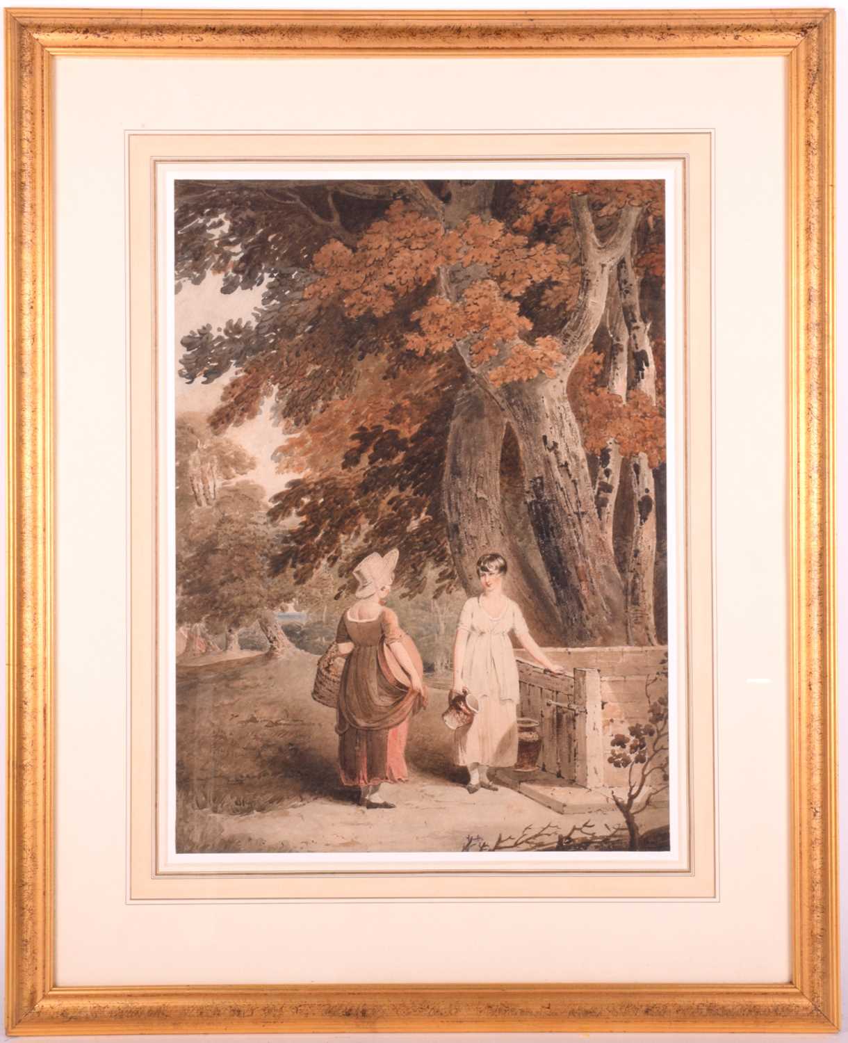 Lot 51 - Attributed to Joshua Cristall (1767-1847),...