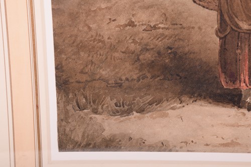 Lot 51 - Attributed to Joshua Cristall (1767-1847),...