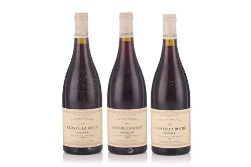 Lot 101 - 3 bottles Clos De La Roche Grand Cru Vincent...