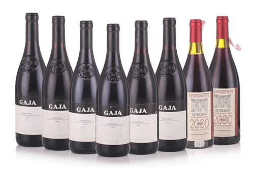 Lot 67 - 6 bottles of Barbaresco Gaja DOCG, 3 x 1995, 3...
