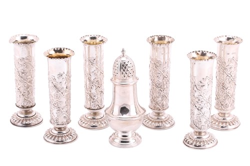 Lot 462 - A set of six late Victorian Mappin and Webb,...