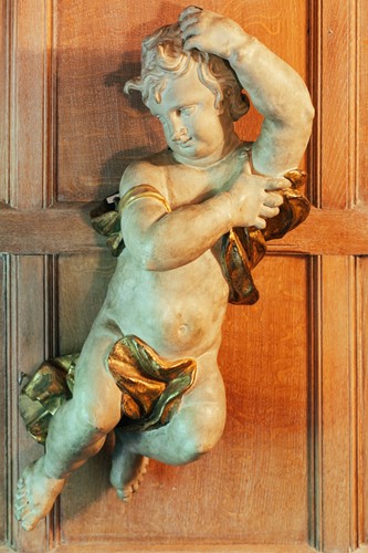 Lot 233 - An 18th century Northern European painted...
